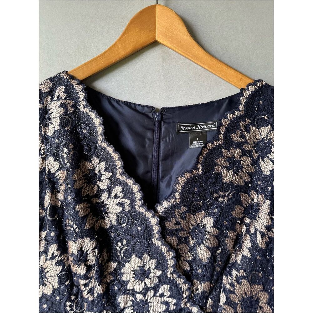 🎉5 for $45🎉 Jessica Howard dress maxi long special occasions size 8 - Picture 7 of 11